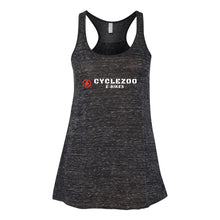 Load image into Gallery viewer, CycleZoo E-Bikes Women's Racerback Tank Top - Multiple Colors