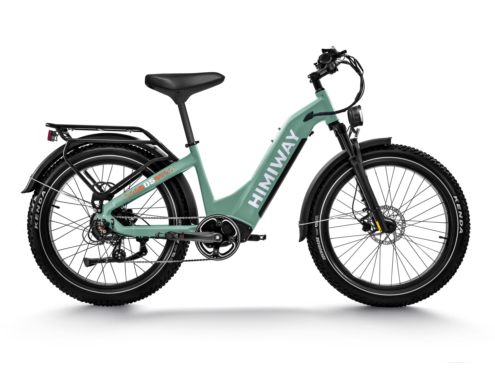 himiway electric bicycle D5 / D5 ST All-Terrain E-Bike Quick Start Himiway took the original SHIMANO Tribal TX-4 A Size:TSCS-661MF