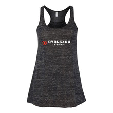 Load image into Gallery viewer, CycleZoo E-Bikes Women&#39;s Racerback Tank Top - Multiple Colors
