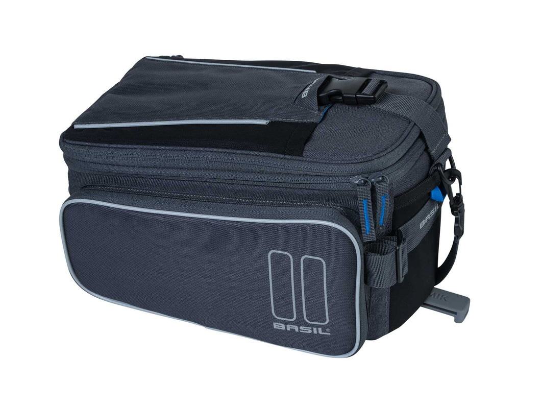 Basil Sport Design Trunk Bag - Gray (MIK Compatible)